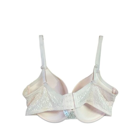 Laura Ashley Pastel Peach Lace Bra Sz 40DD NWOT - Picture 2 of 5